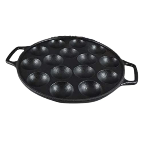 Cast iron pan for Dutch poffertjes