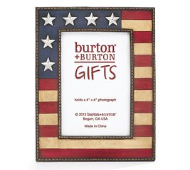 Photo frame of the US flag