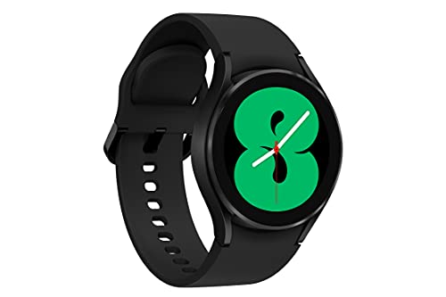 A black SAMSUNg smart watch