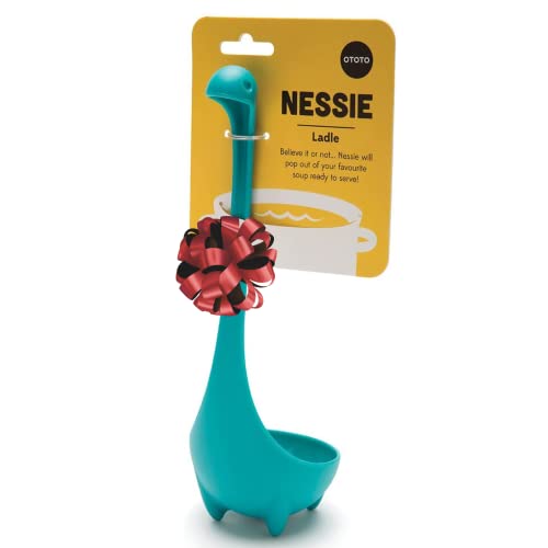 Ladle spoon shaped like nessie