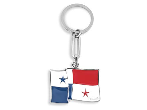 A keychain with the flag of Panama