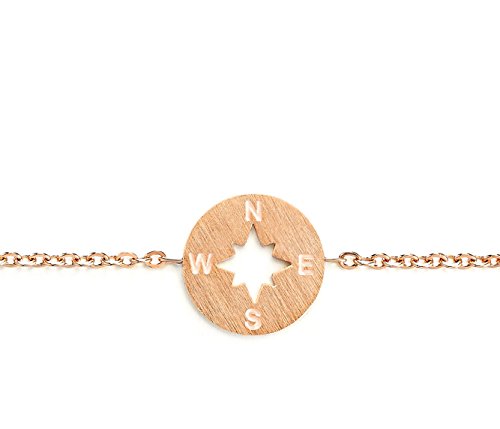 Bracelet with a pendant of a compass