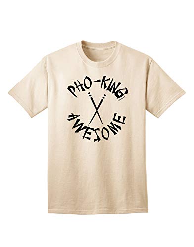 Funny Vietnam-themed shirt with "pho-king awesome'
