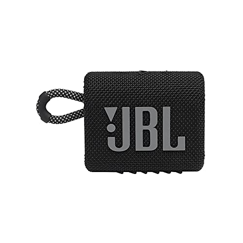 Small JBL portable speaker in black