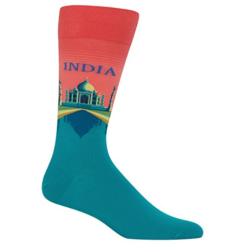 Socks with a print of the Taj Mahal