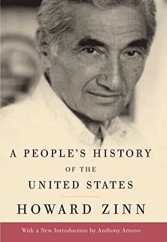 Book cover of 'A people's history of the United States by Howard Zinn'