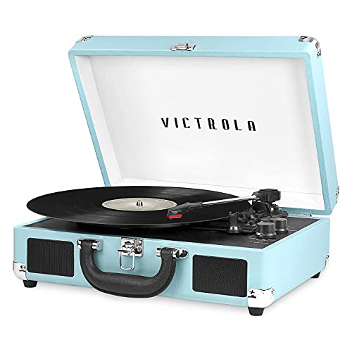 Vintage suitcase record player 