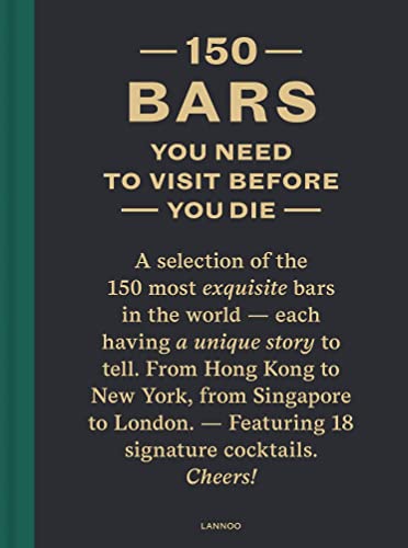 Book titled: 150 bars you need to visit before you die
