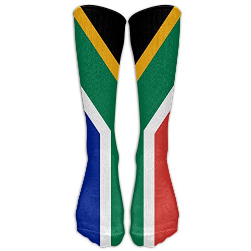 Socks with the South African flag print