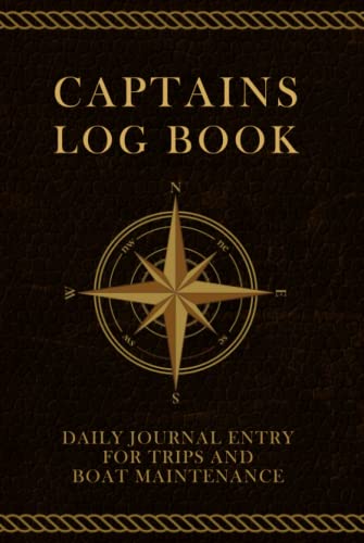 Book cover of "captains logbook"