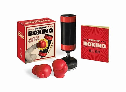 A mini desktop boxing ball package