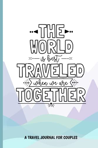Couple travel journal