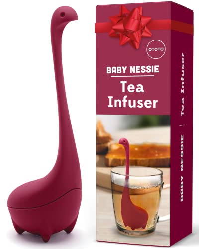 Nessie-shaped tea infuser