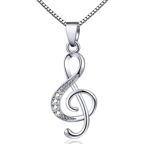 Treble clef pendant