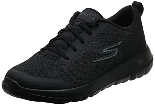 Black Skechers sneaker shoe