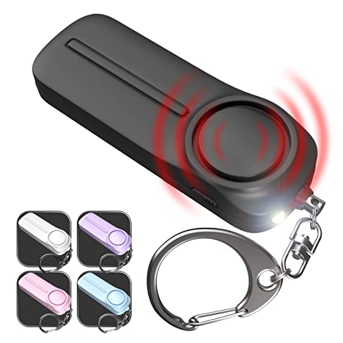 Keychain with an alarm