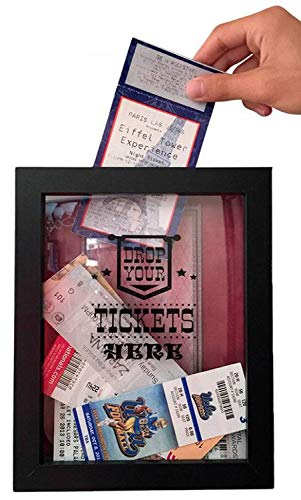Box designed as a keepsake for tickets