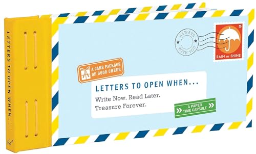 Booklet with letter to write for friends