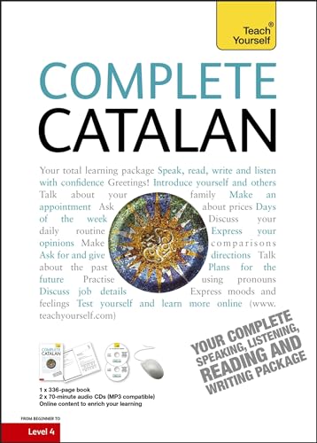 Book cover of 'Complete Catalan Beginner to Intermediate Course: Learn to read, write, speak and understand a new language'