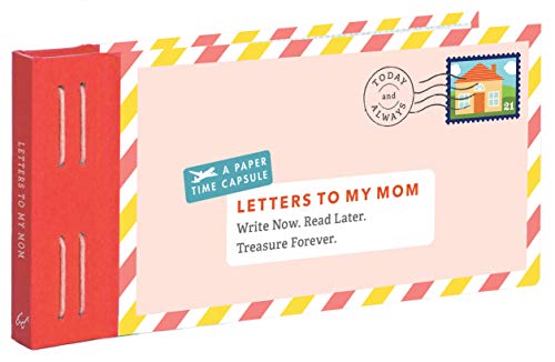 A booklet with letters for mom to write