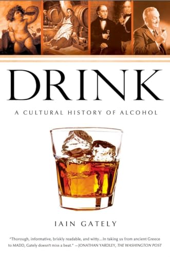 Book titled: Drink: a cultural history of alcohol