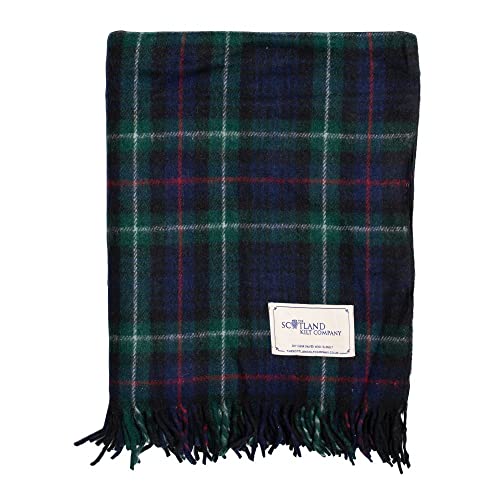 Tartan wool scarf from Scotland