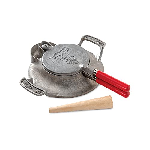 Traditional Norwegian waffle maker