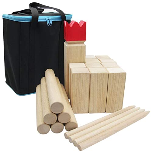Kubb game for outdoors from Sweden