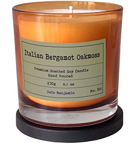Italian bergamot oakmoss candle