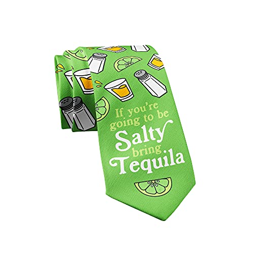 Tequila-themed necktie