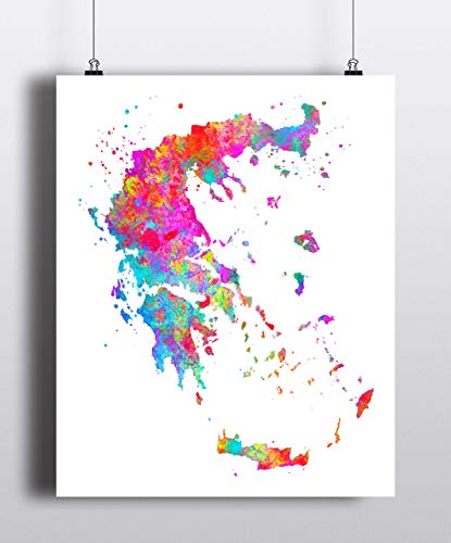 Map of Greece