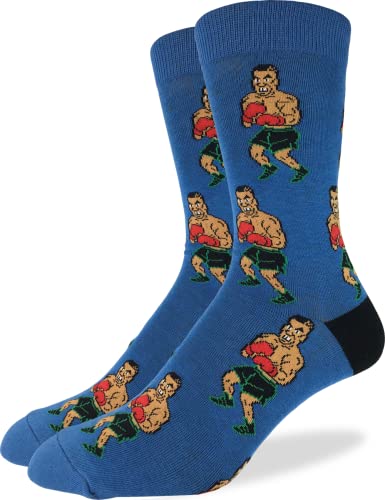 Socks with a funny print of tyson