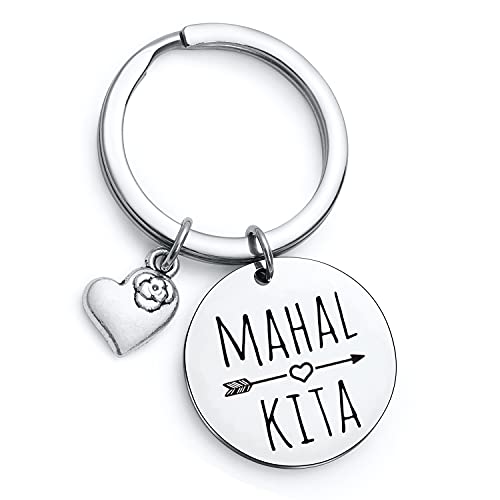 Keyring with mahal kita