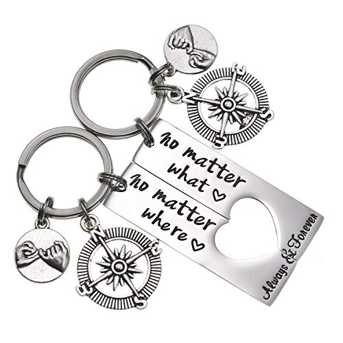Matching keychains for best friends