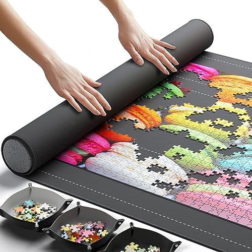 Roll up puzzle mat