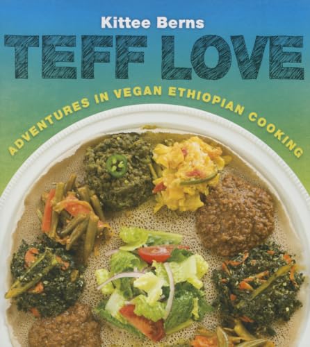 Book cover of 'Adventures in vegan Ethiopian cooking cookbook'