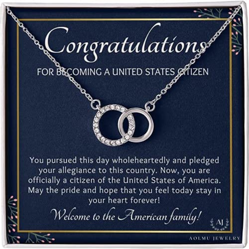 New US citizen necklace