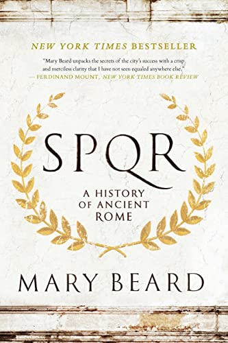 Book cover of 'SPQR: A History of Ancient Rome'
