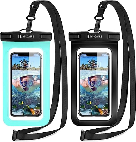 Waterproof phone pouches