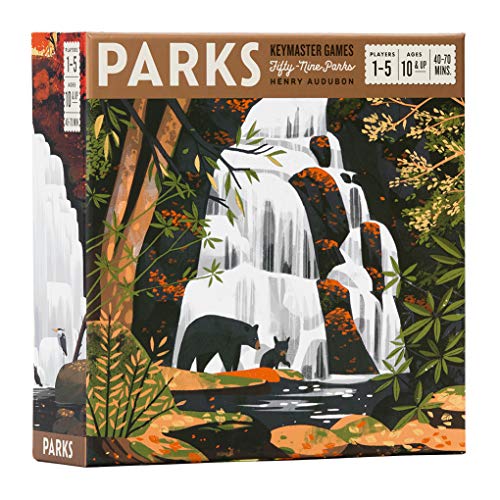 Board game called parks