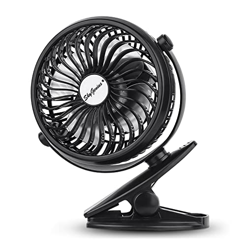 Clip-on mini fan