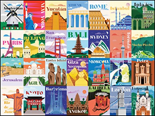 Landmarks jigsaw puzzle