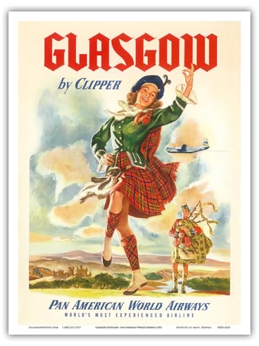 Scotland travel poster