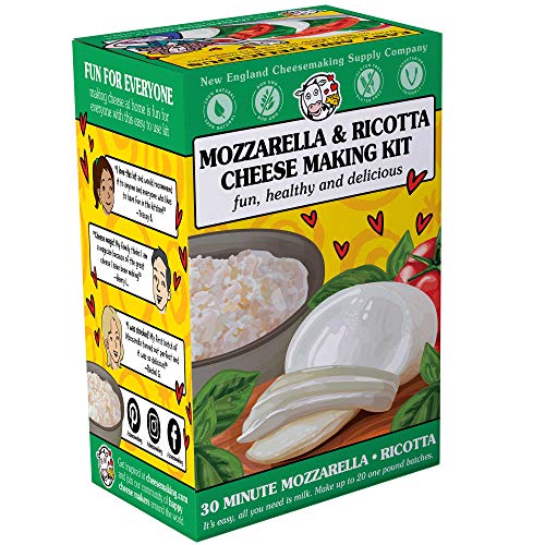 Mozerella & ricotta cheese making kit