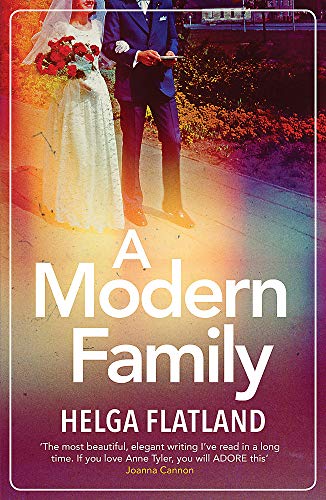 Book cover of A modern family by Helga Flatland