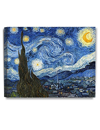 Poster of starry night art by Vincent Van Gogh