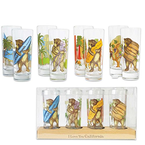 California shotglasses