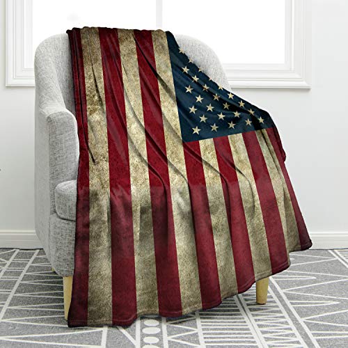 US flag blanket