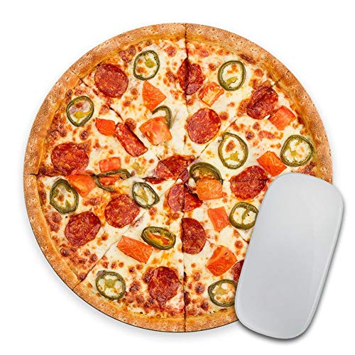 Pizza-themed mousepad