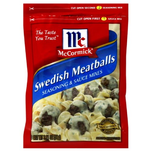 A package of Swedish meatballs
